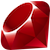 Ruby programming language logo